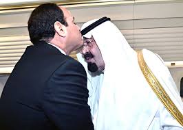 الرئيس عبد الفتاح السيسي والملك عبد الله بن عبد العزيز
